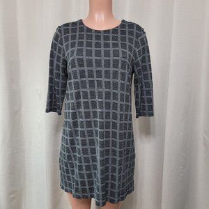 J. Jill Wearever Collection Dress Women's Size Medium Petite Pullover 3/4 Sleeve